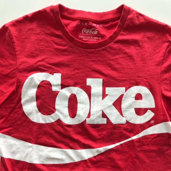 Zara X Cocacola collaboration T-shirt - Picture 2 of 6